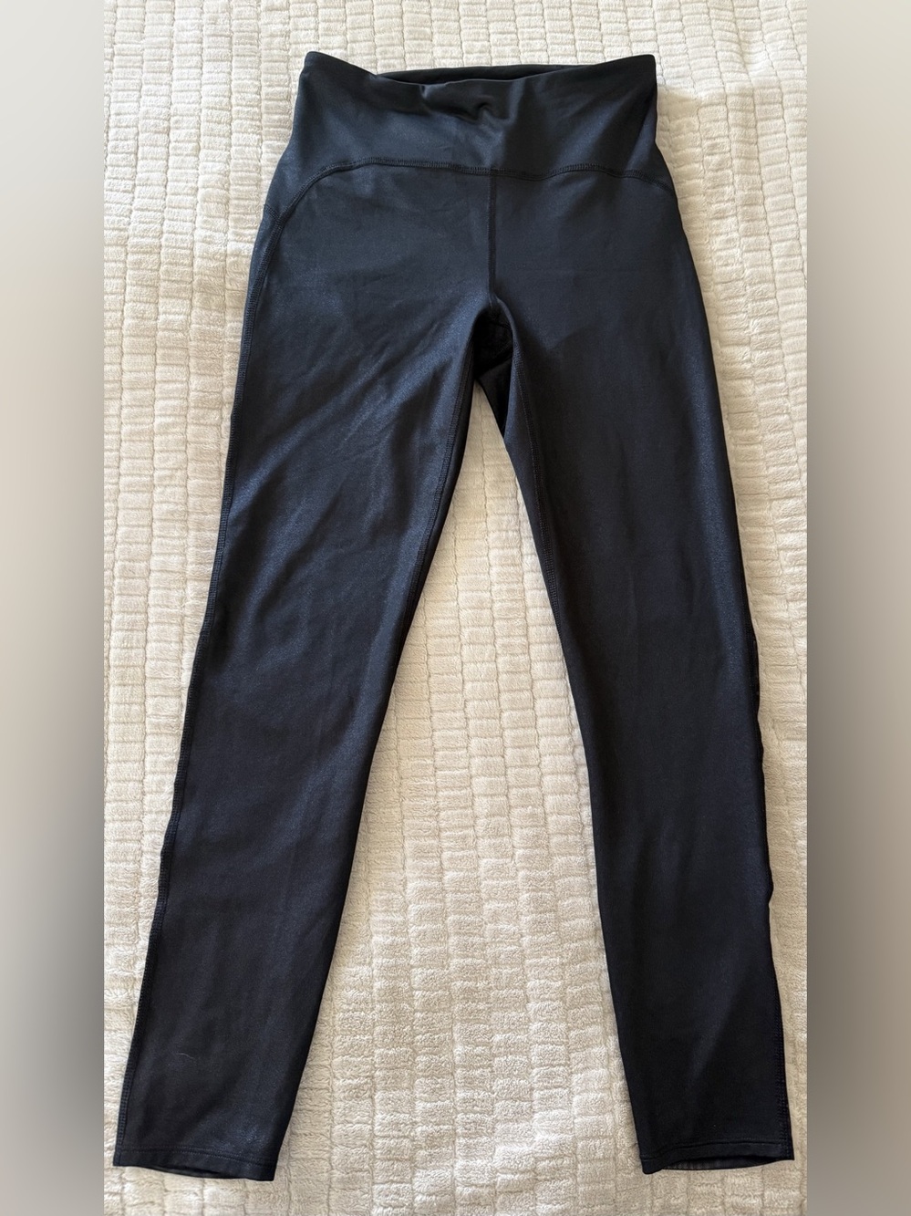 Joy Lab Women'Small Mesh Panel Leggings in Black Size Small Like New